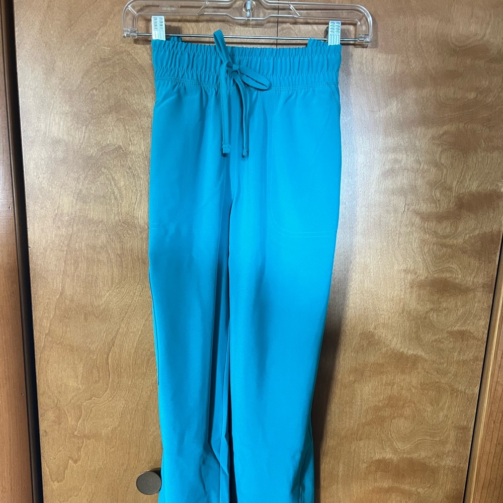 Cherokee Allura Scrub Pants CKA184 Petite Small Teal